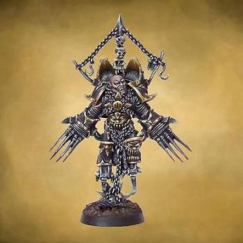 chaos space marines raptor lord by aurelio