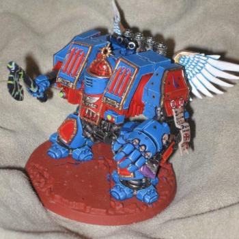 Librarian Furioso with Sanguinius Wings by Raton