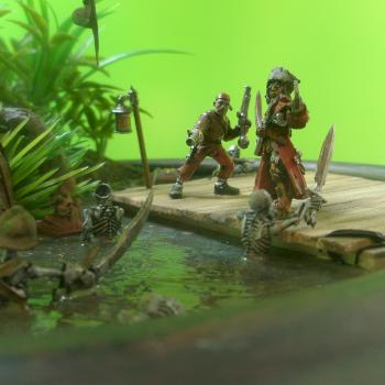 Pirate diorama by Eddie Chaos