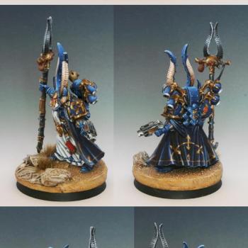 Ahriman of the Thousand Sons by nels0nmac