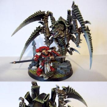 Space Marine vs Tyranid dual by sammyjack76