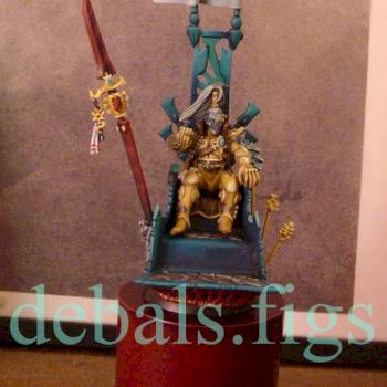 autarque eldar sur trone by profytroll