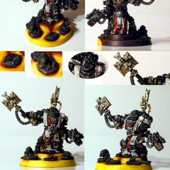Black Templars Chaplain Grimaldus by FiloSganga