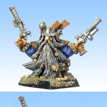 Dwarf Master Engineer w/Pistols by alternat