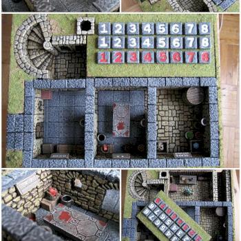 Blood Bowl Dugouts by pyttroll