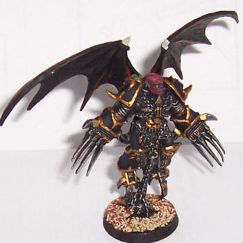 Winged Khorne Chaos Lord by RazorMind