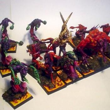 Herald,Flamers,Horrors of Tzeentch by WY ZNAWCA