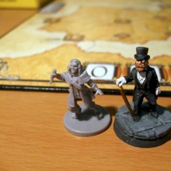 Fury of Dracula miniature I painted to replace Van Helsing by Byteknight