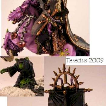 Slaanesh exalted hero by Terecius