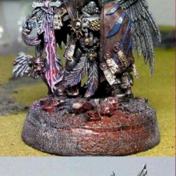 Converted Dark Angels Company Master by Davro888