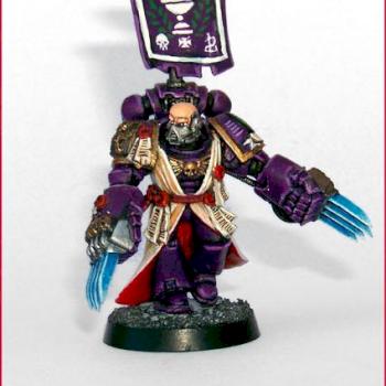 Veteran Sgt space marines by Redhand