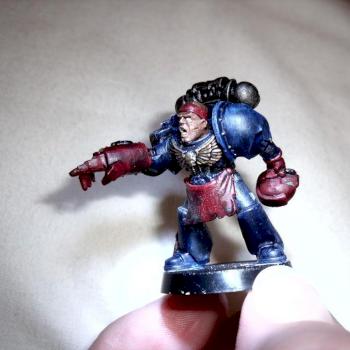 WIP space marine by Freelander99