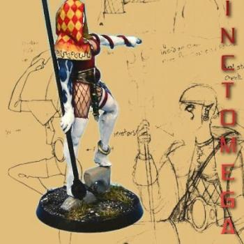 54mm Harlequin Solitaire by precinctomega