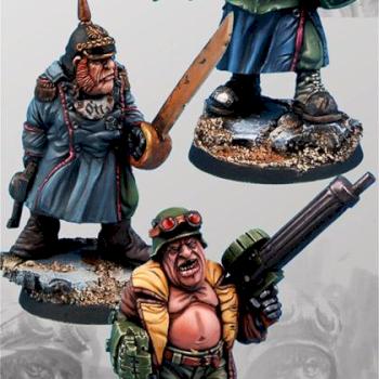 Prussian Ogres from Scibor Monstrous Miniatures by Scibor