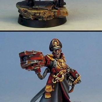 Commissar Yarrick by Celthulhu