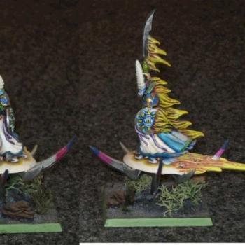 Chaos lord of Tzeentch by Nomada
