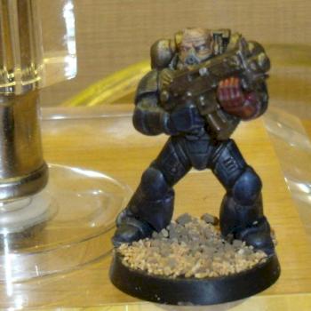 Crimson Fist Marine by Freelander99