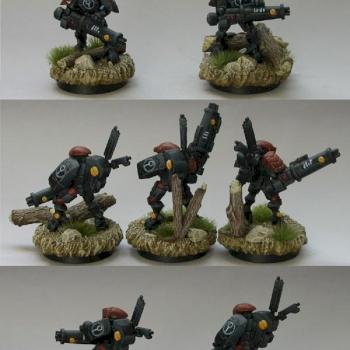 Tau XV 15 Stealth squad by nels0nmac