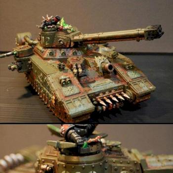 Defiled Chaos Baneblade [Flammer Variant] by LuckyNo.5