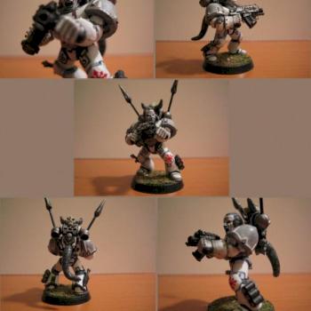 Warhammer 40K Chaos Space Marine by Jahrome