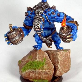 Trollblood Dire Troll Bomber by Maheloas