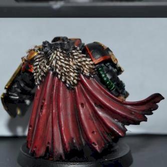 Black Templar Marshal w/ Power Sword and Shield by David Stanton
