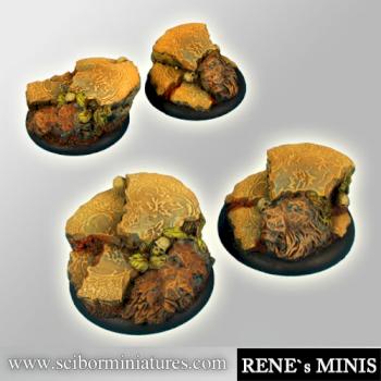 Royal Lions Ruins round base  40mm round edge2 by rene