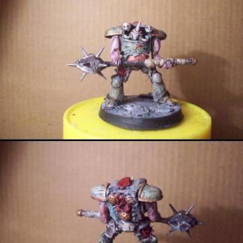 Huge mace Plague Terminator by Rerclusiarch
