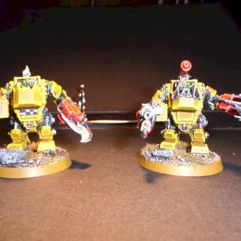 Ork Nobs in Mega Armour by barfy