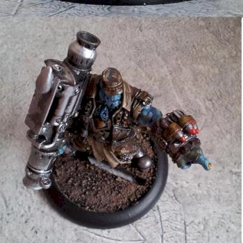 Trollbloods Warlock Captain Gunnbjorn by a_girl