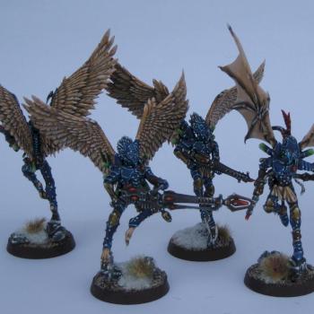 Dark ELdar Harphys by trollslayer