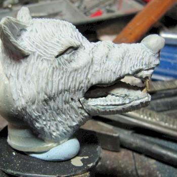 Wolve Head for a 1/6 Space Marine by Berta59