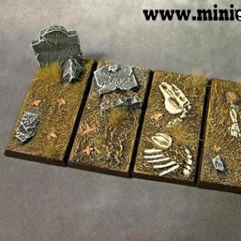 Graveyard bases 25x50 mm by MinionStudio