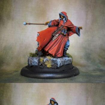 Raistlin Majere  (Red robe) by Theminiaturepainter