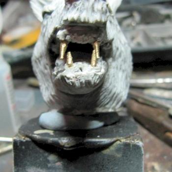 Wolve Head for a 1/6 Space Marine by Berta59
