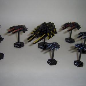 Altaran fleet by kenzie