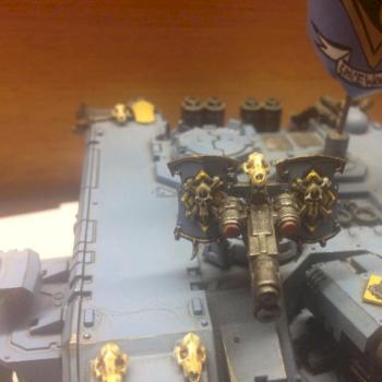 Space Wolf Land Raider Redeemer by Havokas