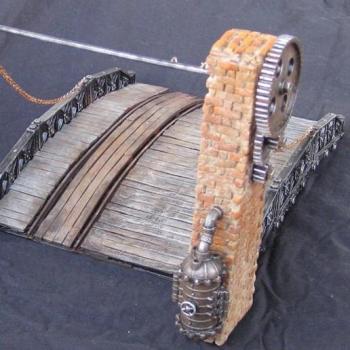Steampunk railway bridge by havre