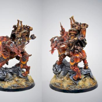 Khorne Juggernaut by kronkle
