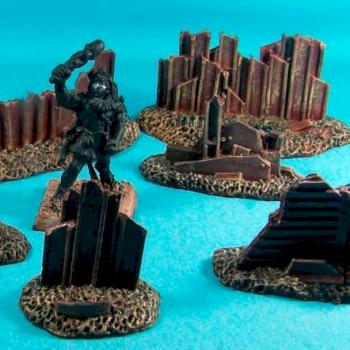 Rusty Girder Barricades by CaptHugeCA