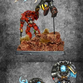 Blood Angel Vs Iron Warrior by Sreak 2666