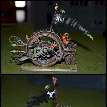Warhammer Skaven Doomwheel by Alison Coates