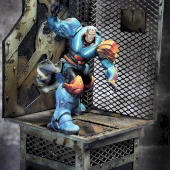 kurth Neuman: firereach shock trooper by Aphorys