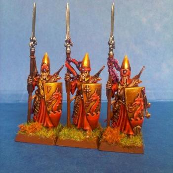 High Elf Spearmen by Olivier de Haan