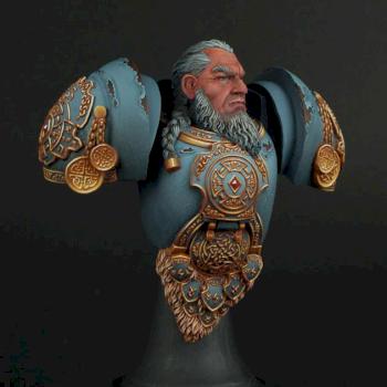 Scibor's Celtic Warrior Bust by Rodion Rubin