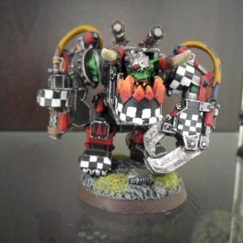 Ork Warlord Ghazghkull Thraka by barfy