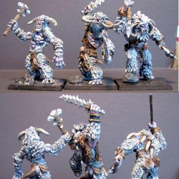 Crocodile Games Wendigo Chieftans (Yeti) by billr
