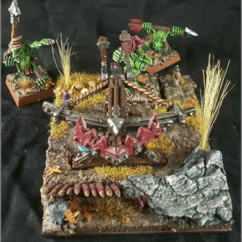 Goblin Spear Chukka (With Crew) by Simon Moon
