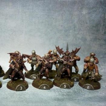 Blood Bowl bloodbowl TEAM converted VAMPIRES x 15 by tyyler
