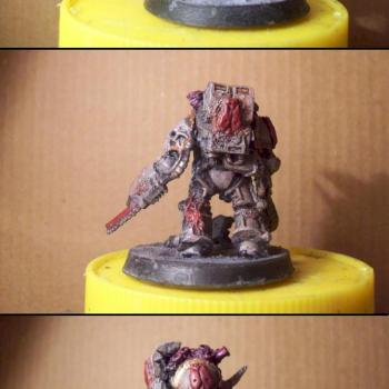Heavy bolter Plague Terminator by Rerclusiarch
